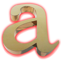 Letras 3D con Luz
